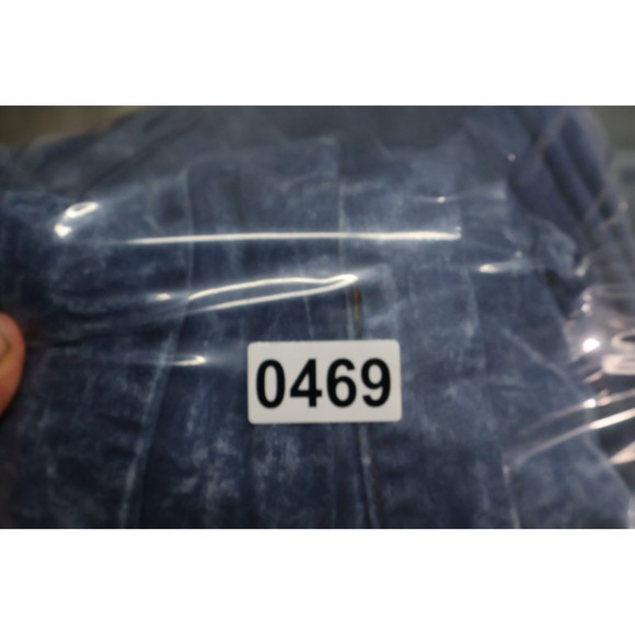 STEVE'S JEANS Shorts Mens 48 Blue Denim Acid Wash Cargo Relaxed Fit Pockets - Picture 7 of 7